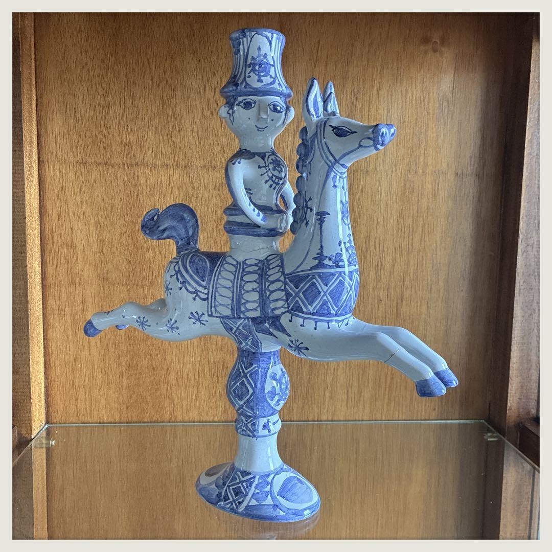Bjorn Wiinblad キャンドルスタンド　1997年　アトリエ手捻り作品