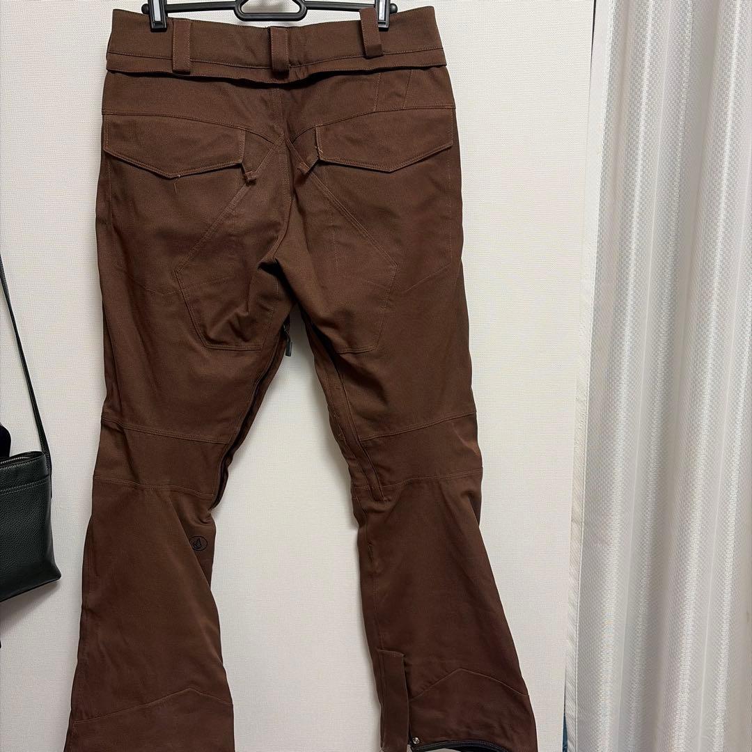 VOLCOM ボルコム　スノーボード　ウエア パンツ　セット　ダークブラウン