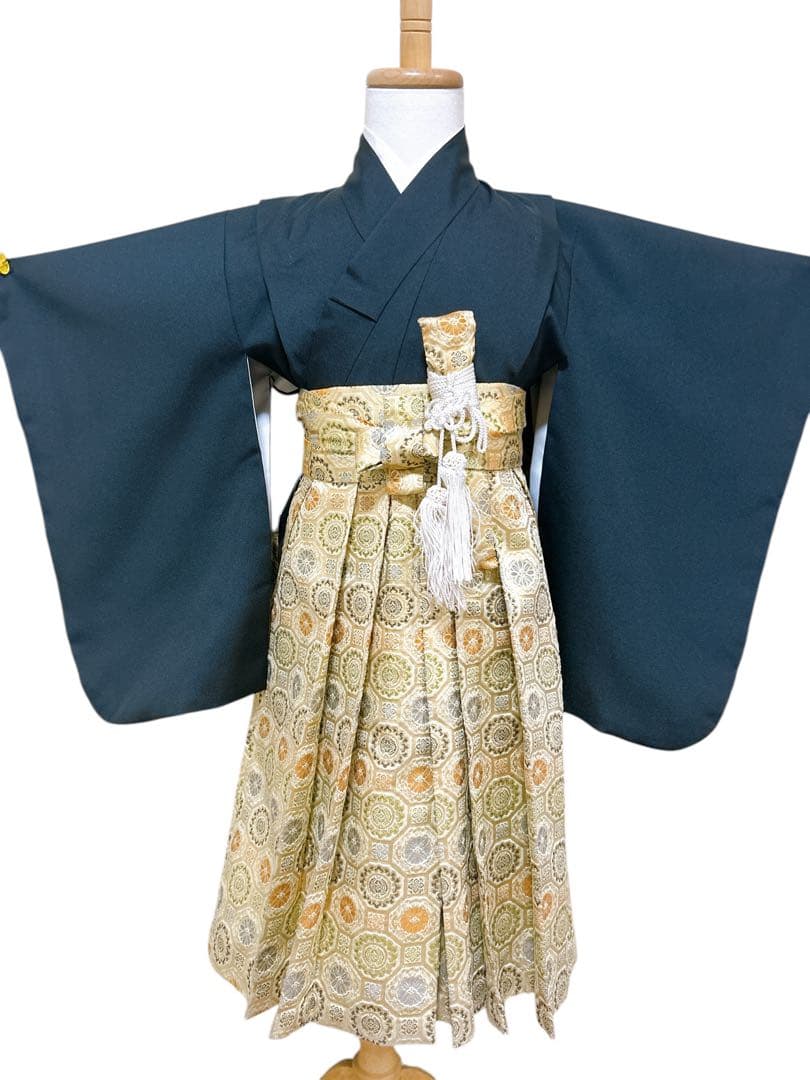 黒×ゴールド♡七五三　3歳　男の子　セット　一式　鷹