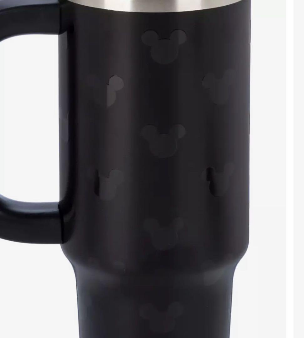 日本未発売‼️ミッキーデザインストロー付きステンレスタンブラー　WDW