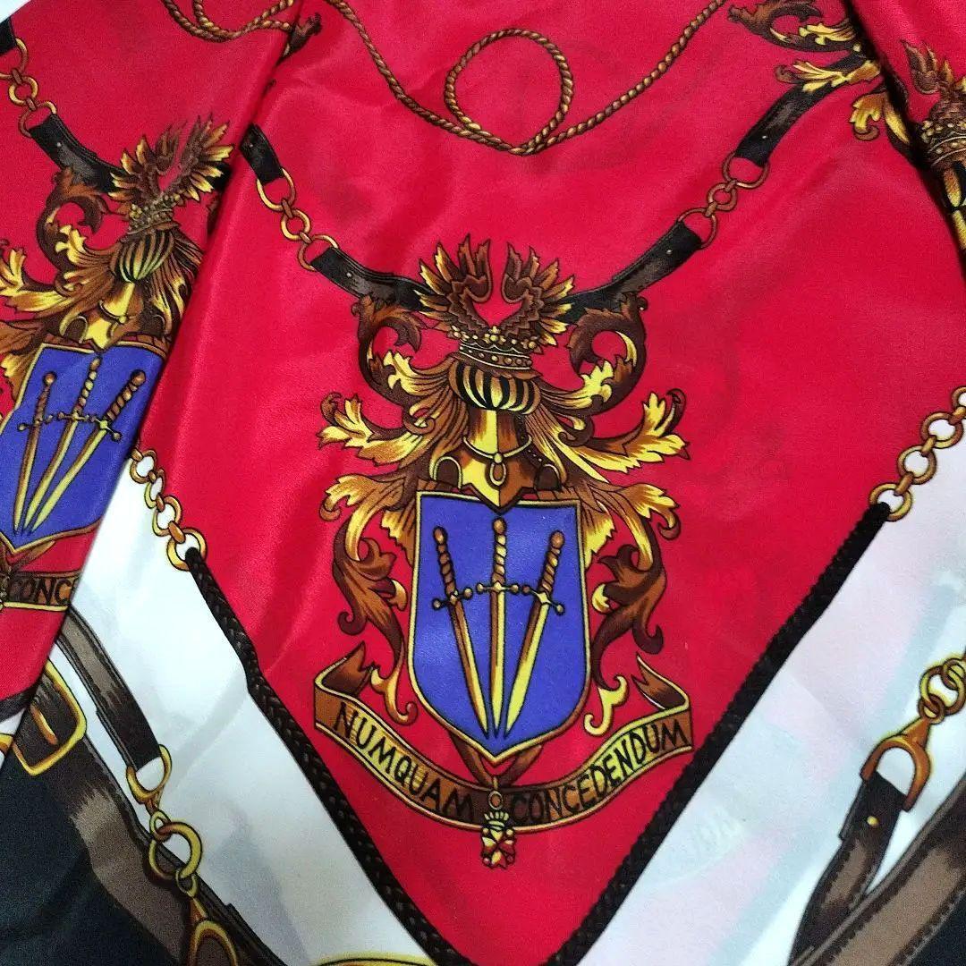 【大幅値下げ】美品　エルメス 大判スカーフ（85cm×2）シルク100%
