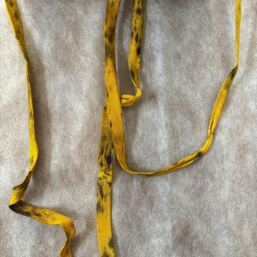 茶道具　即中斎宗匠好　浅黄交趾　末広水指　翠嵐窯