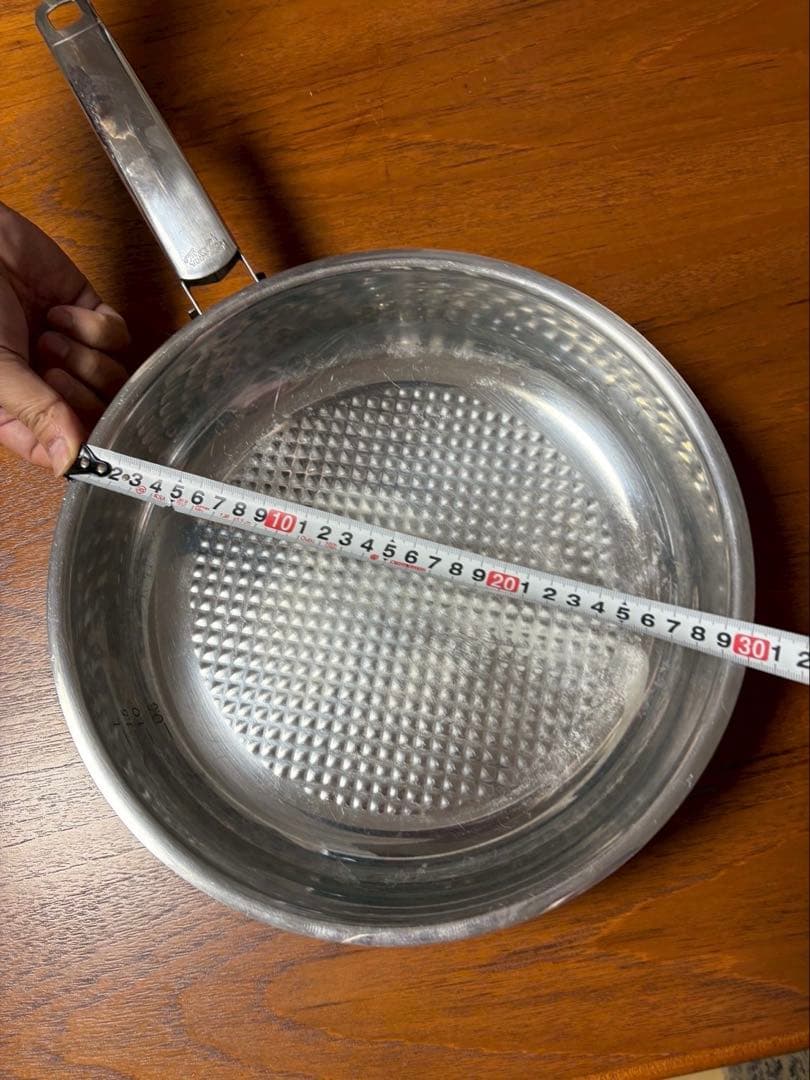 Fissler ステンレススチール フライパン