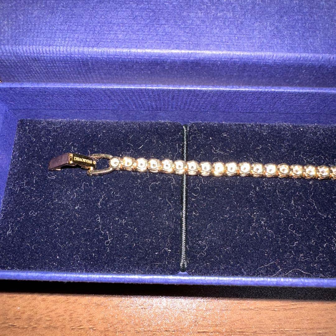 SWAROVSKI テニスブレスレット
