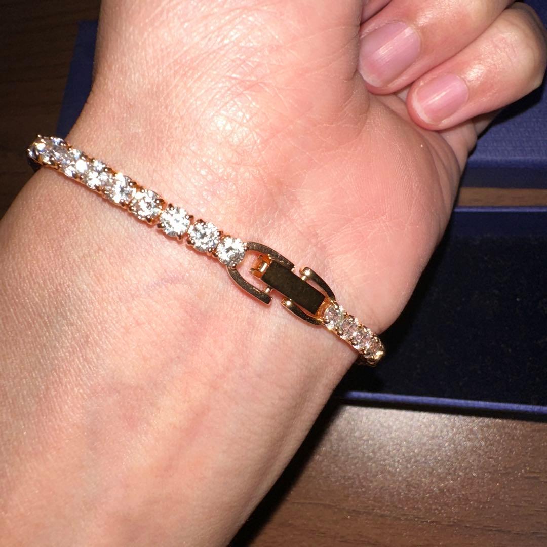 SWAROVSKI テニスブレスレット