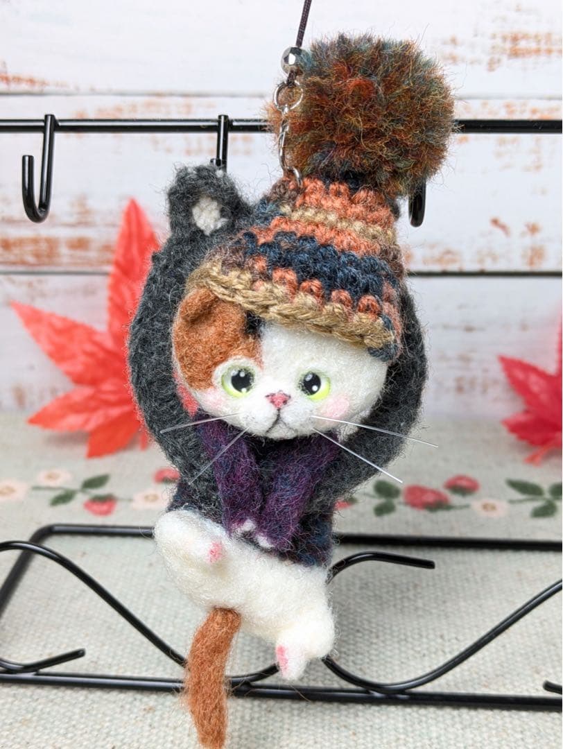 ハンドメイド　羊毛フェルト　猫　再販ページ♪