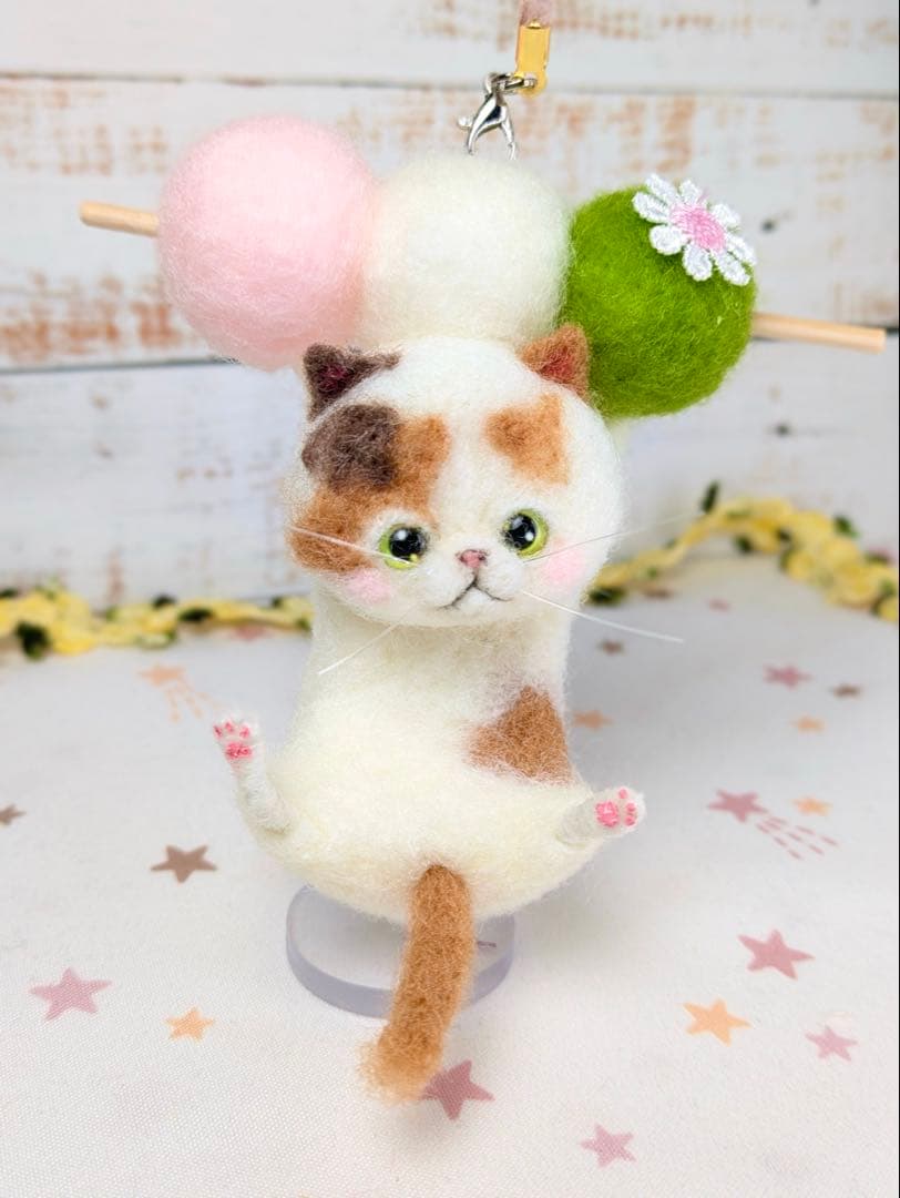 ハンドメイド　羊毛フェルト　猫　再販ページ♪