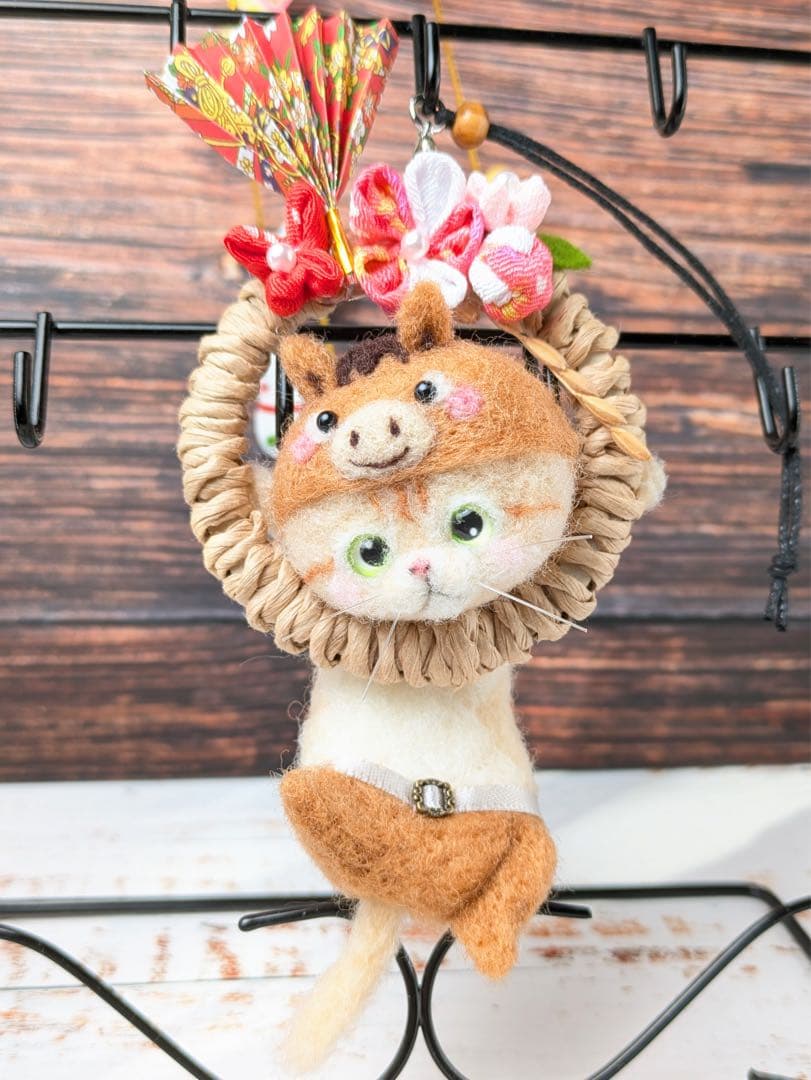 ハンドメイド　羊毛フェルト　猫　再販ページ♪
