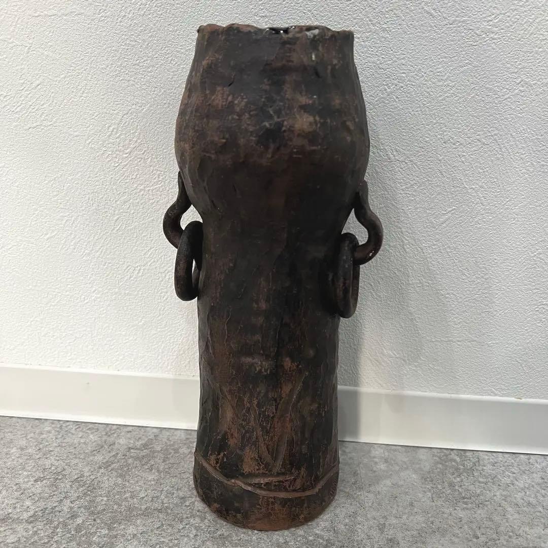 【希少品】 青木木米 花瓶 花器 南蛮 工芸品