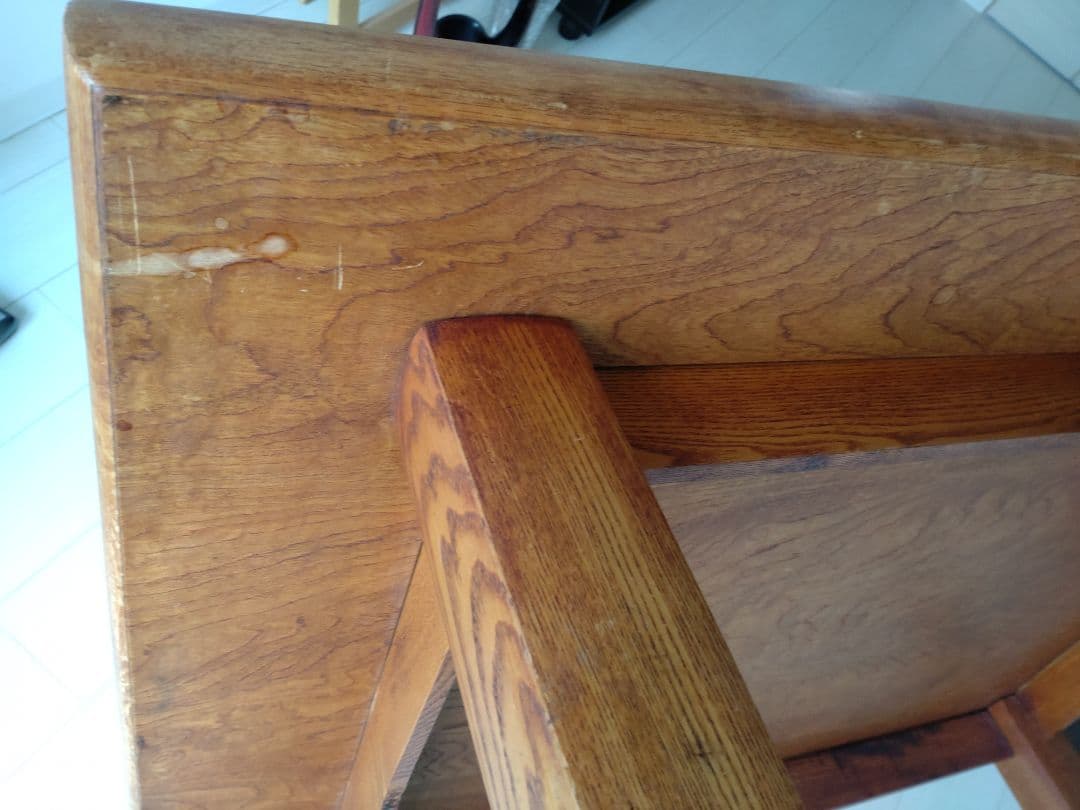 座卓　テーブル　梅とうぐいすのデザイン