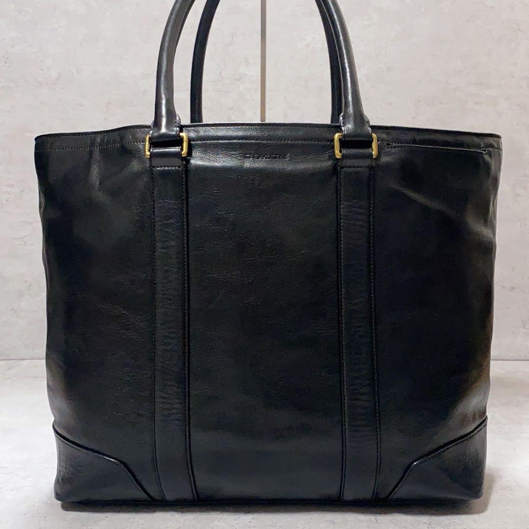 美品✨COACH コーチ トートバッグ 2way ショルダーバッグ A4収納 黒