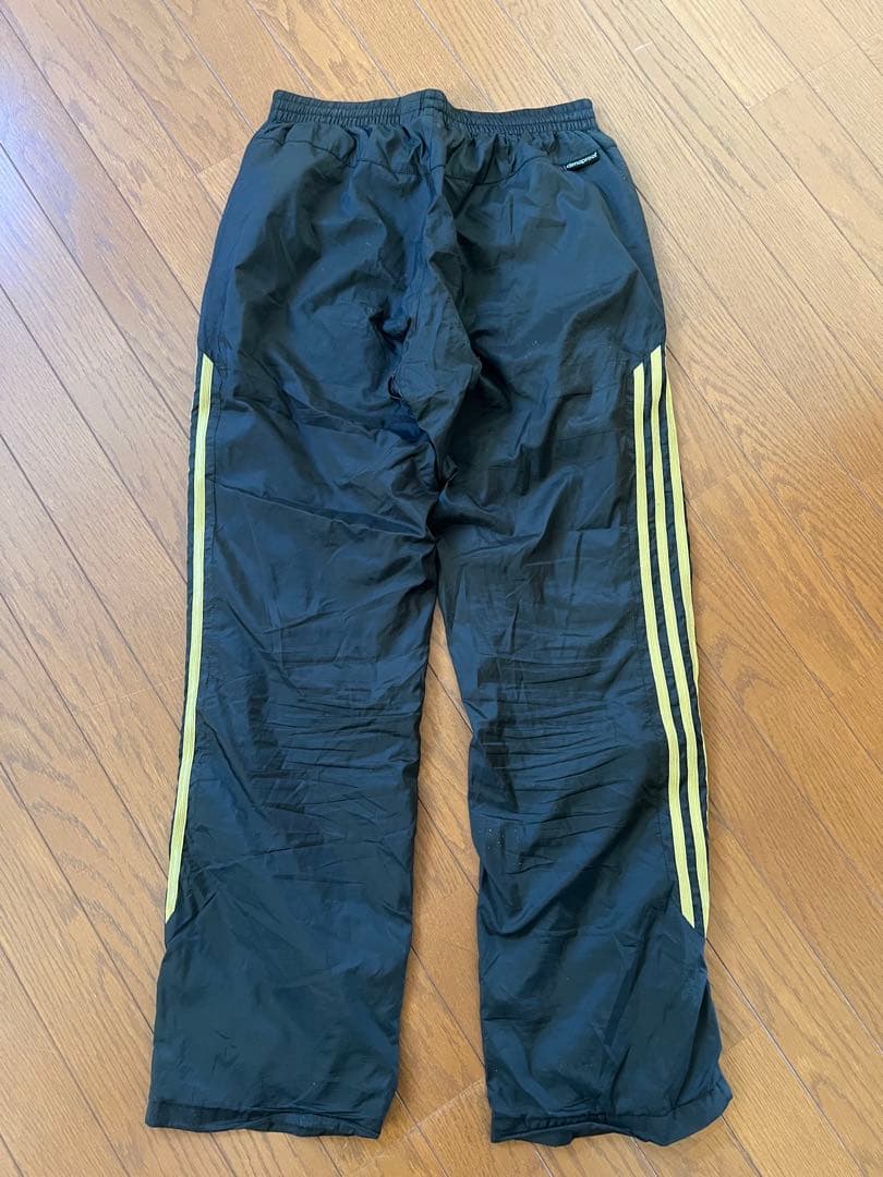 adidas ジャージ上下セット L ブラック/イエロー