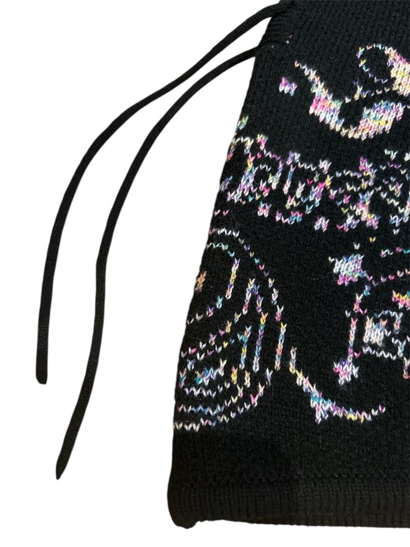 コムドットやまと着用　極美品 バラクラバ　ブラック　ジュンナカヤマ
