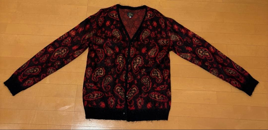 JOURNAL STANDARD 別注 ペイズリー モヘア ニット カーディガン