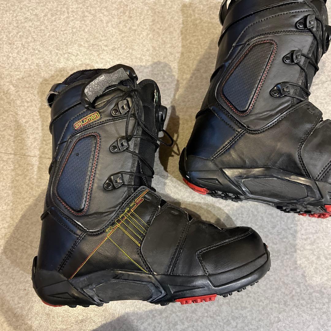 最終値下げ SALOMON スノーボードブーツ 27cm BCF ブラック