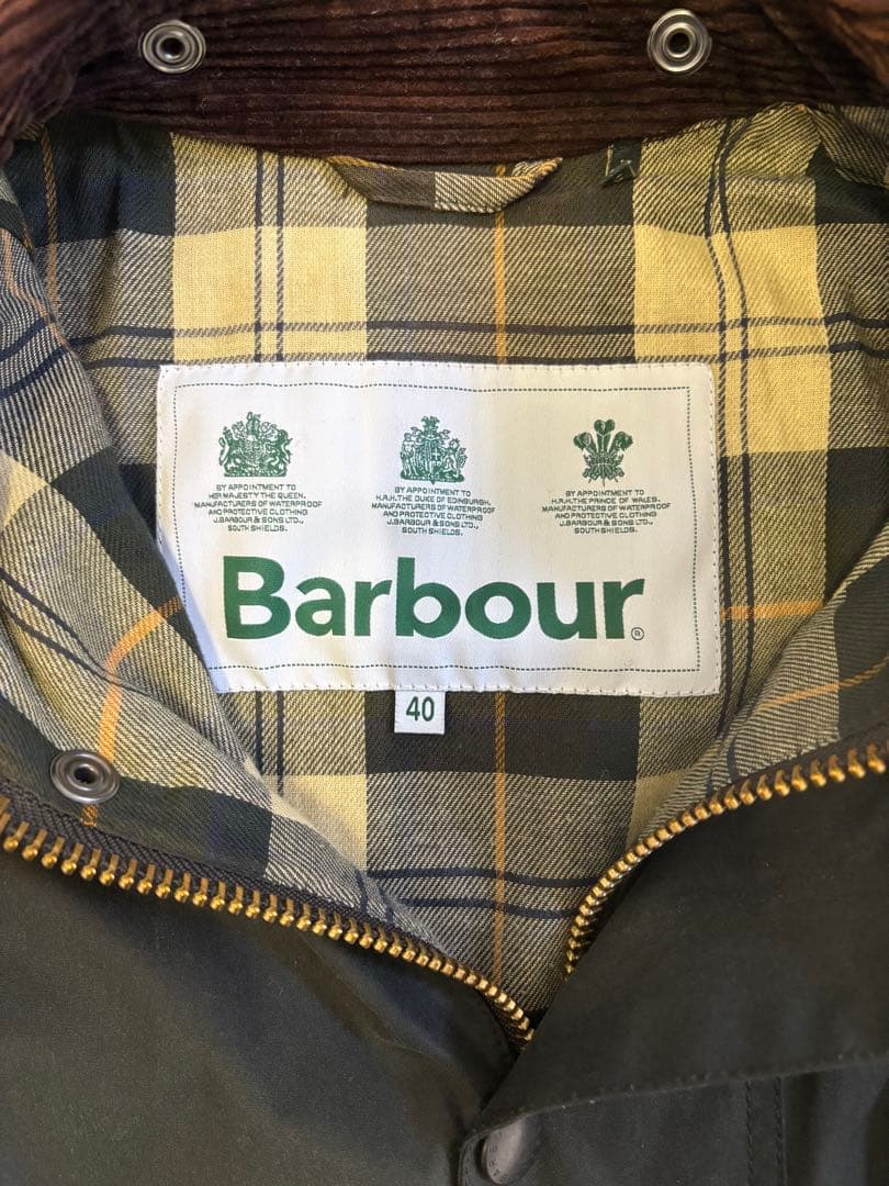 F*y様 Barbour バブアー トランスポート セージ 40 L オイルド