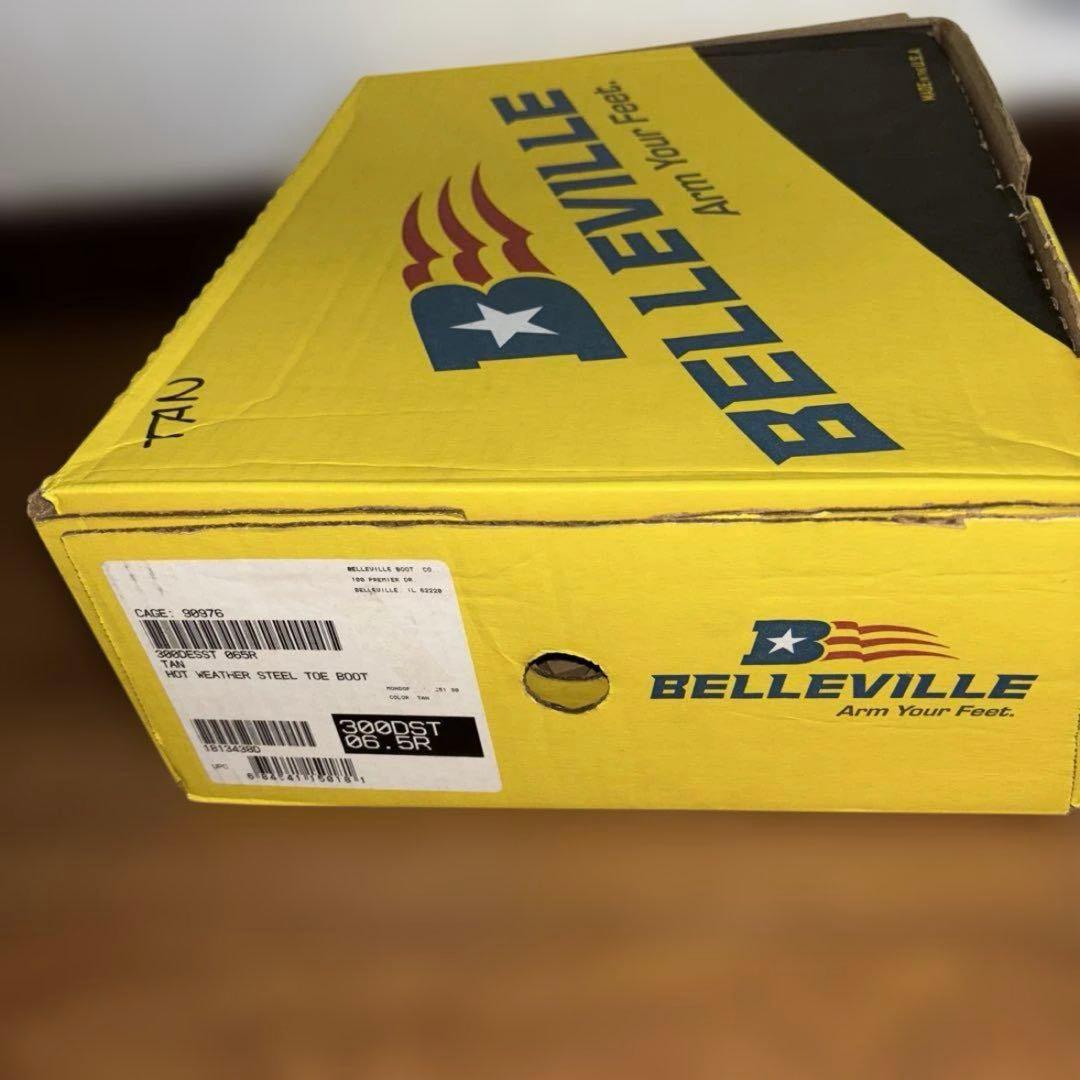 未使用品　米軍　実物BELLEVILLE ミリタリーブーツ　24.5cm送料無料