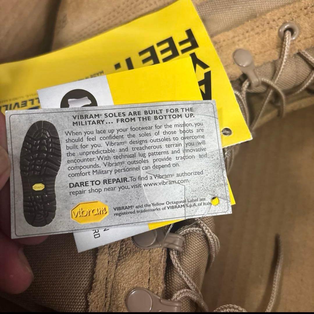 未使用品　米軍　実物BELLEVILLE ミリタリーブーツ　24.5cm送料無料