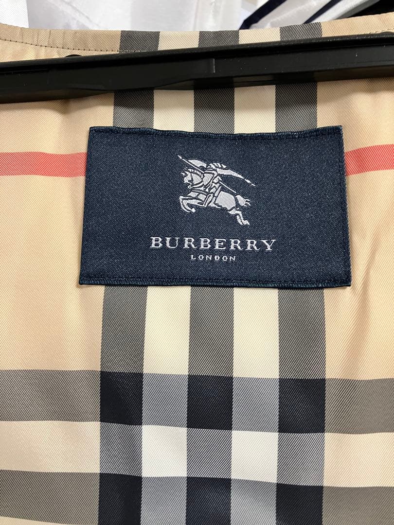 美品 BURBERRY LONDON ノヴァチェックライナー付ステンカラーコート
