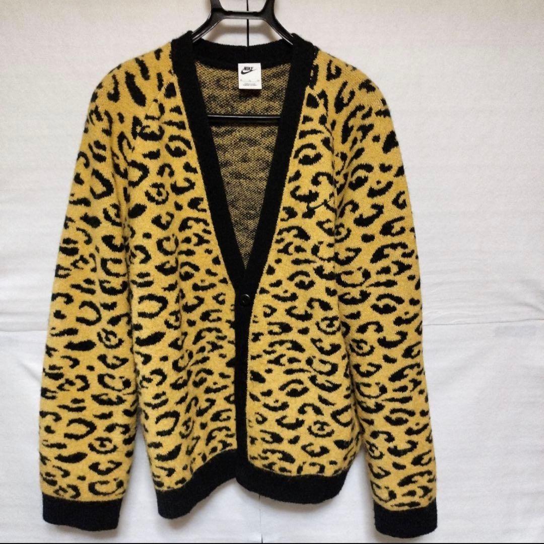 NIKE　レオパードカーディガンXL