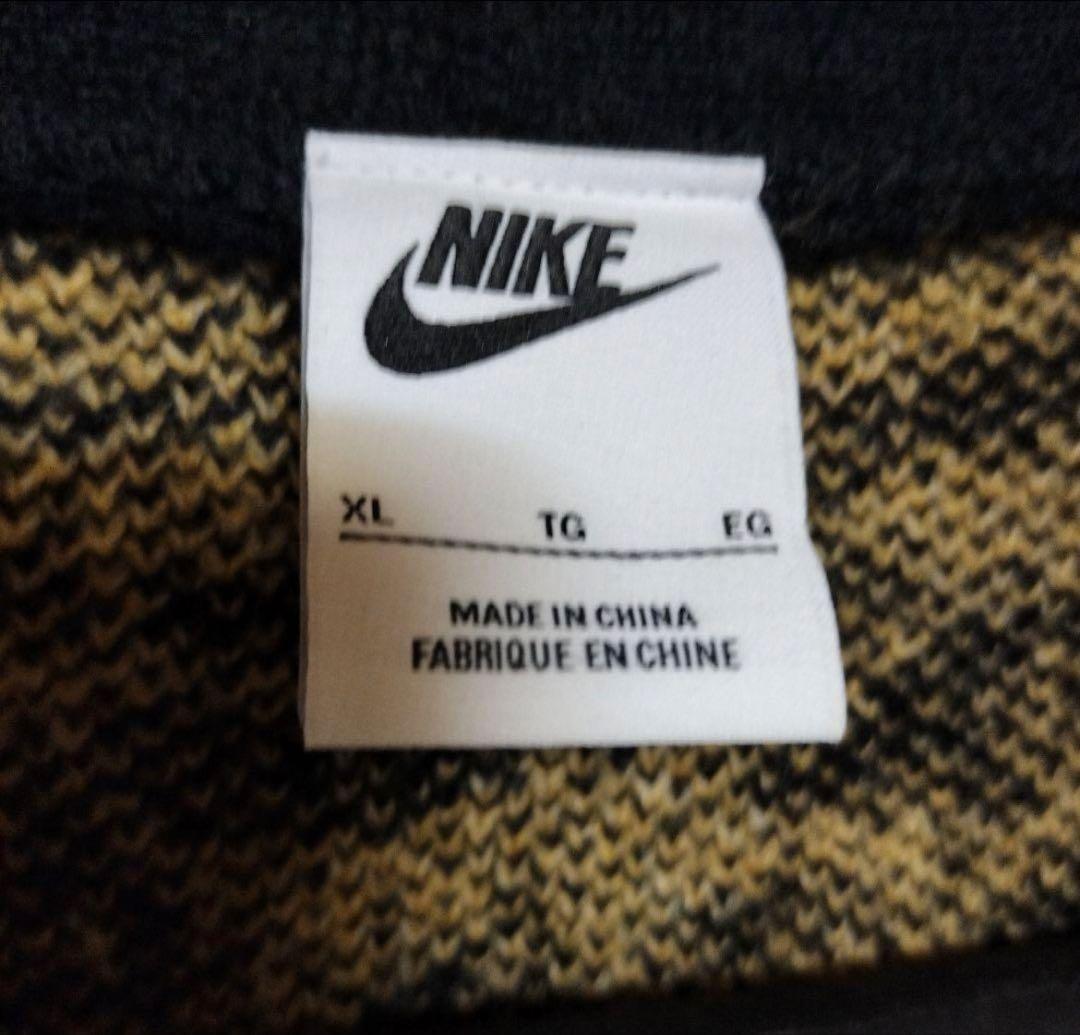 NIKE　レオパードカーディガンXL