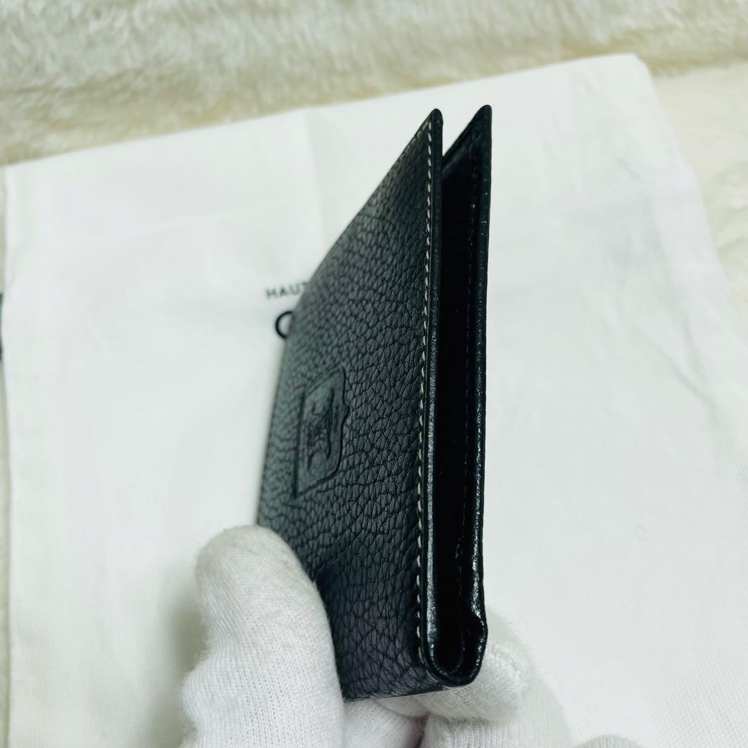 新品未使用品✨CELINE セリーヌ　二つ折り財布　トリオンフ　レザー　ブラック