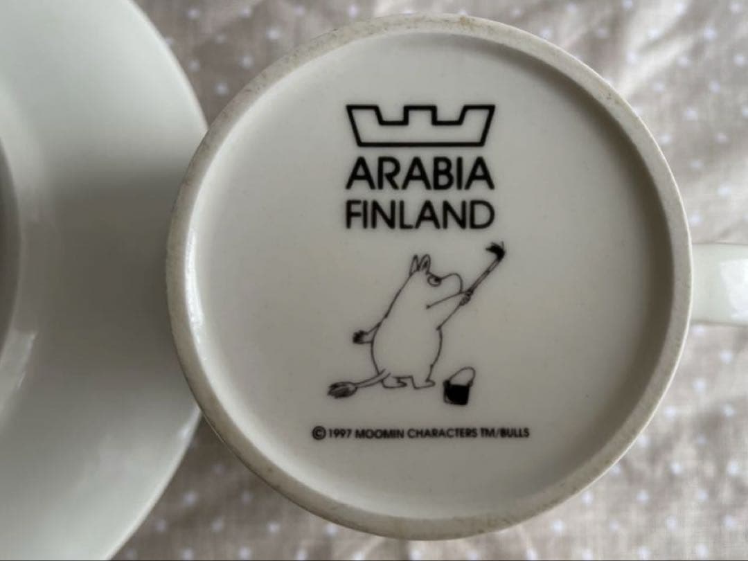 ★美品 ARABIA ムーミン クリスマスプレート&マグカップ