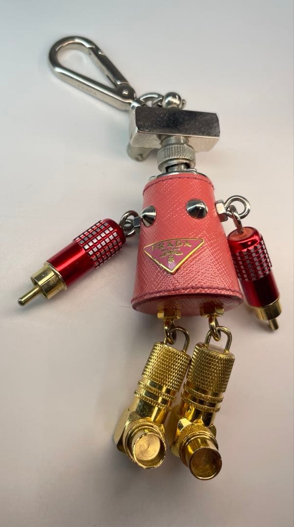 PRADA (プラダ)ロボットキーホルダー キーリング
