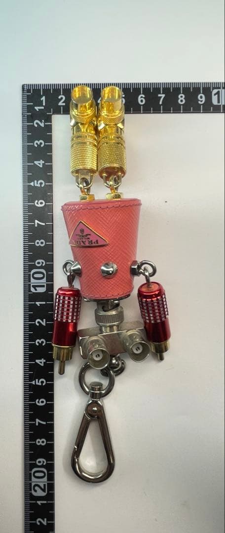 PRADA (プラダ)ロボットキーホルダー キーリング