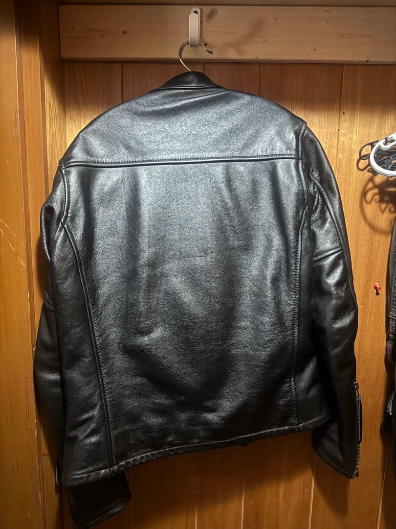 【超美品】KADOYA K'S LEATHER ブラックレザージャケット L