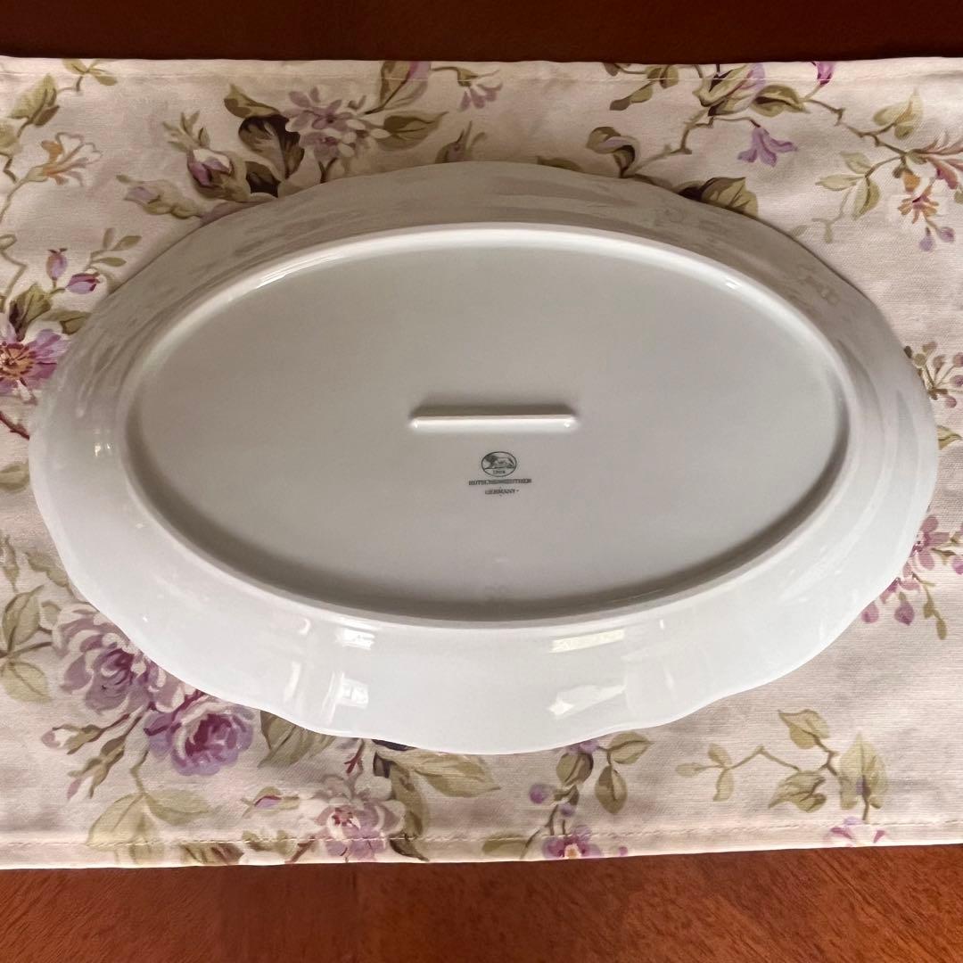 【美品】フッチェンロイター★パピヨン★パーティプレート