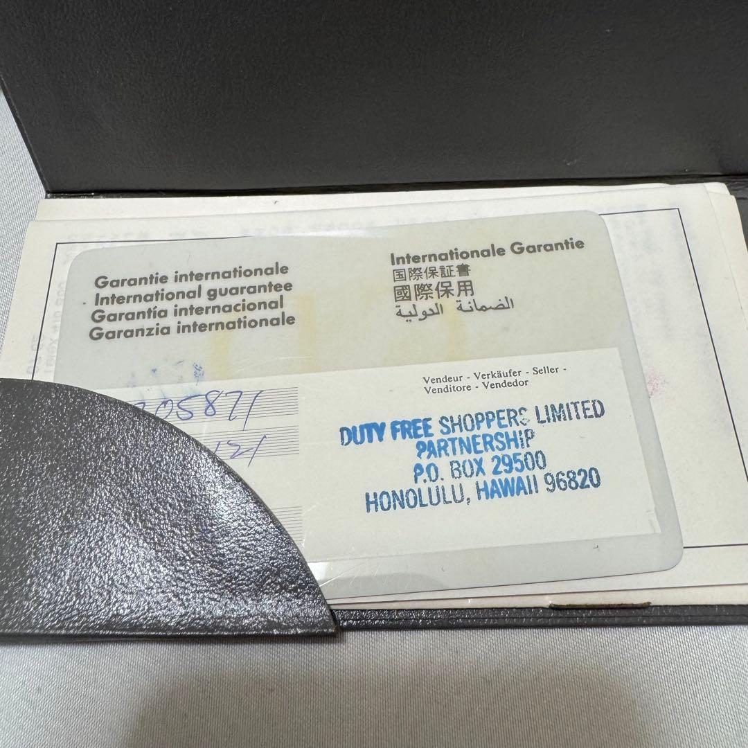 Christian Dior 腕時計 ブラックレザー