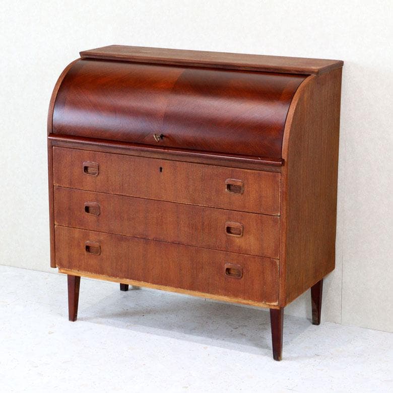 ロールデスク ヴィンテージ スウェーデン スカンジナビアスタイル