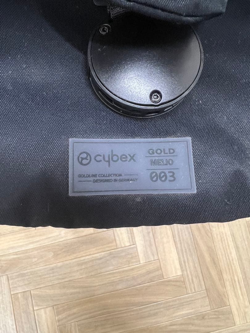 cybex サイベックス　MELIO メリオ　折りたたみ式 ブラック ベビーカー