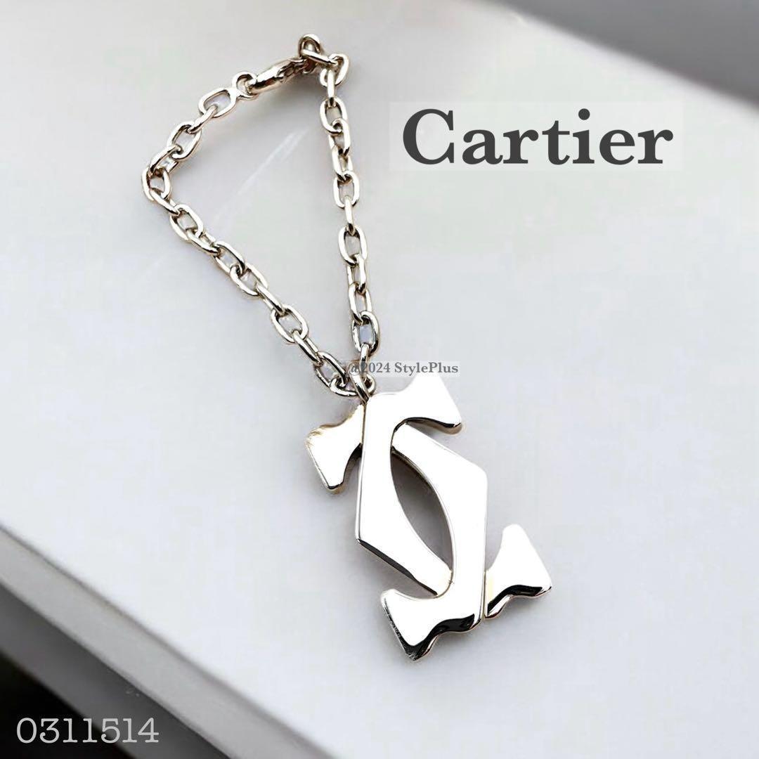 カルティエ Cartier チャーム シルバーカラー アクセサリー キーホルダー