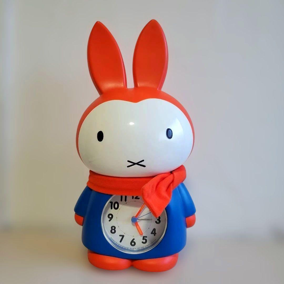 希少　シチズン　ミッフィーのおしゃべり目覚まし時計　雪の日のうさこちゃん　レア