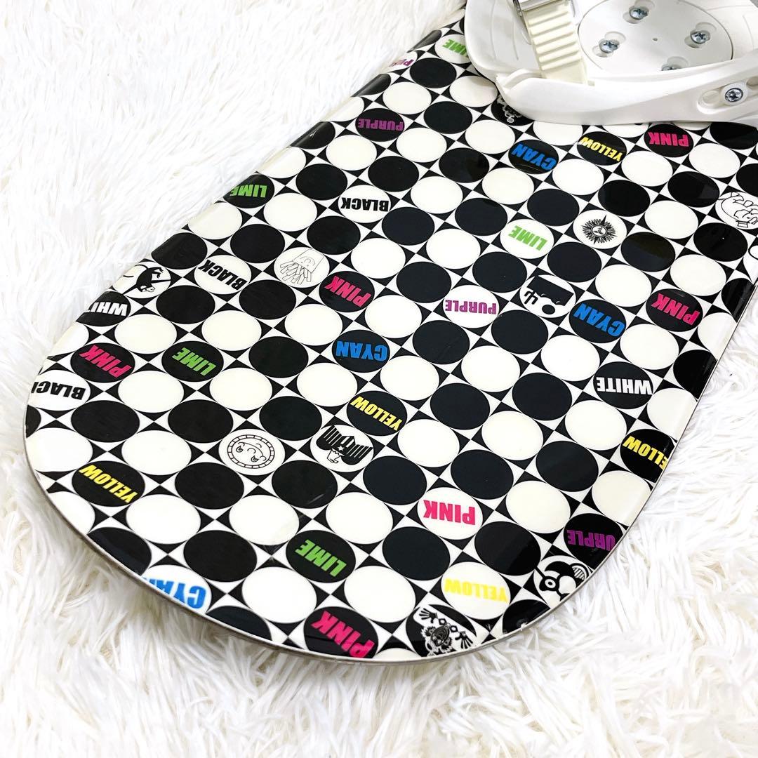 SLQ スノーボード×ビンディング TONE ROCKER 130 キッズサイズ