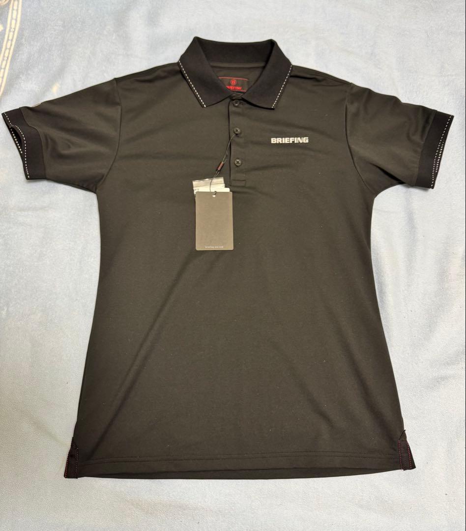 BRIEFING 黒ポロシャツ　サイズS