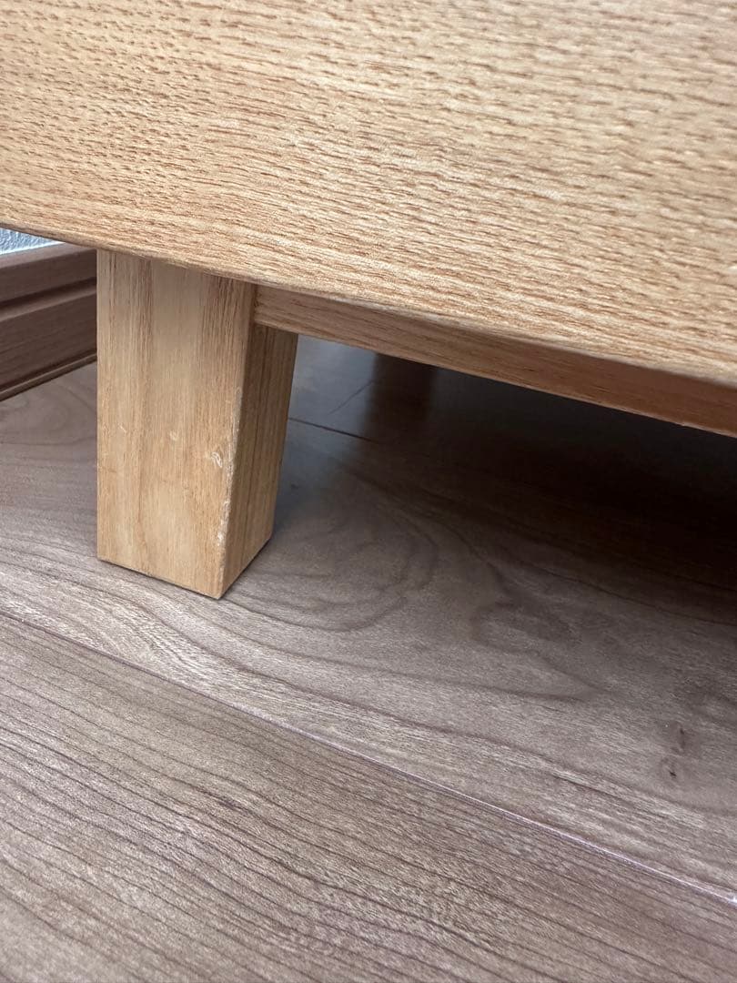 無印良品 4段チェスト・タモ材（廃盤品）