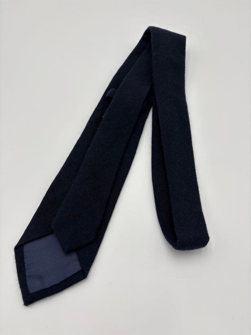 新品未使用　FRANCO BASSI ネクタイ　フランコバッシ　ネイビー