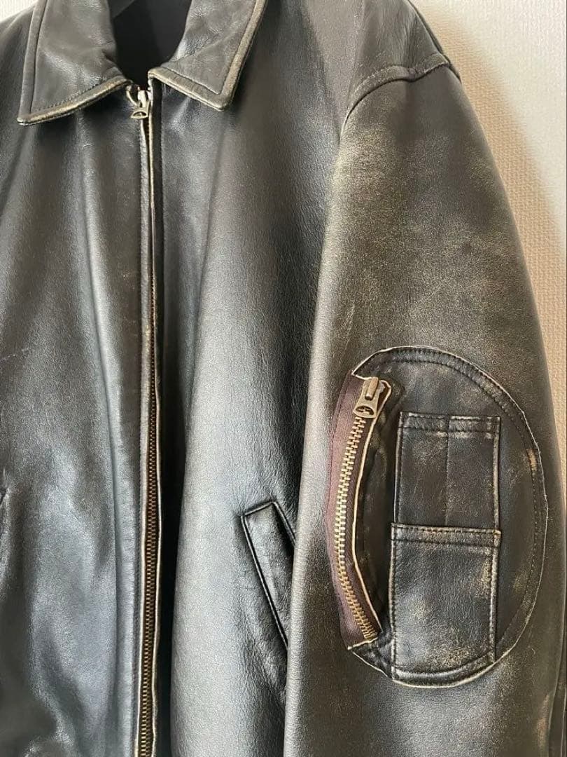 24SS comoli レザージップブルゾン サイズ1