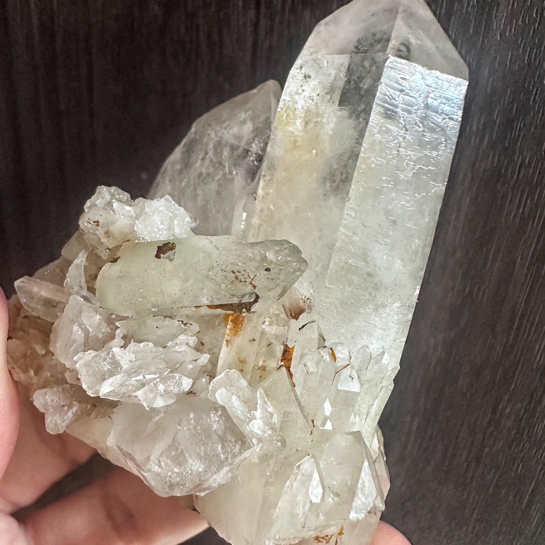 爆レア❗️浄化❗️超綺麗♡超強いパワー ピンク ヒマラヤ クラスター天然石A1559