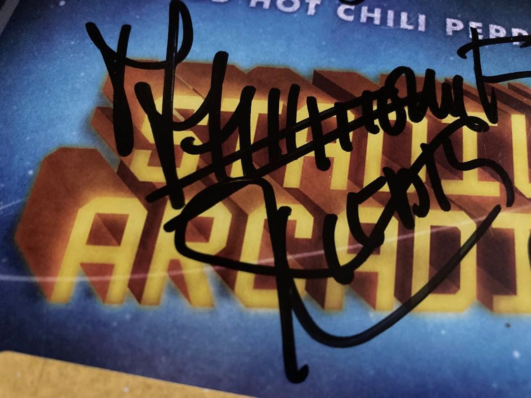 レア　レッチリ 直筆　サイン　CD red hot chili peppers