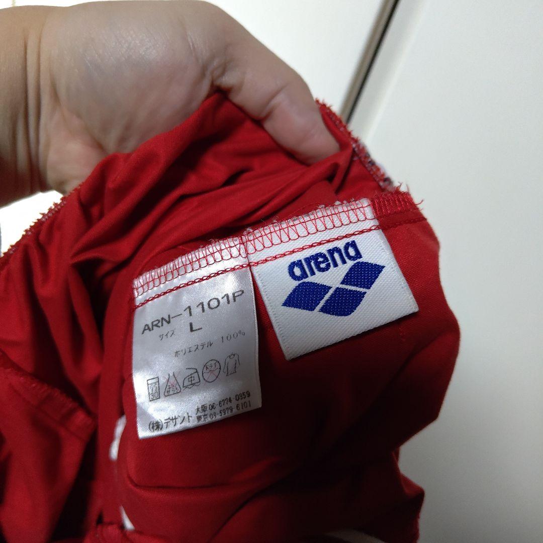 【閲覧数82】arena レッド ジャージパンツ JAPAN