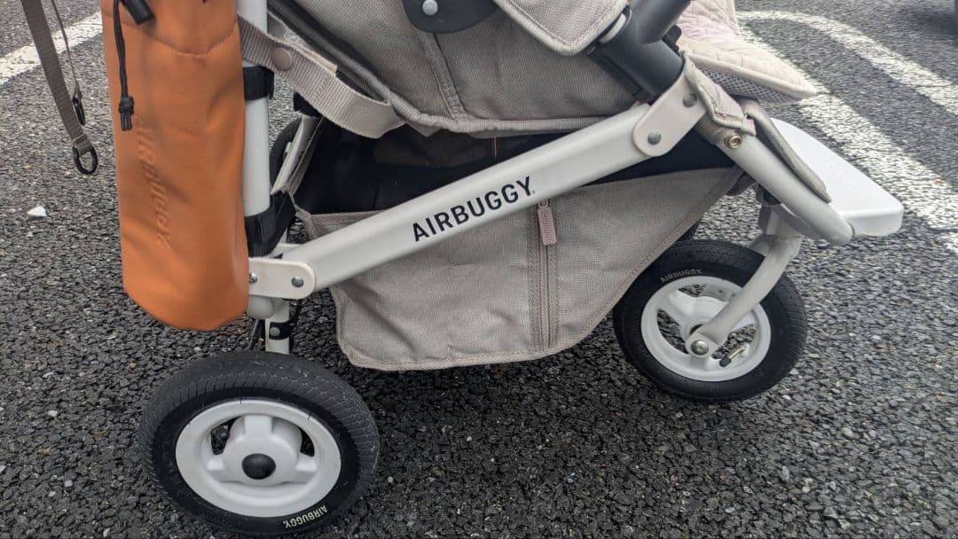 Air Buggy エアバギー　ココダブル　ベビーカー ピンク　二人乗り