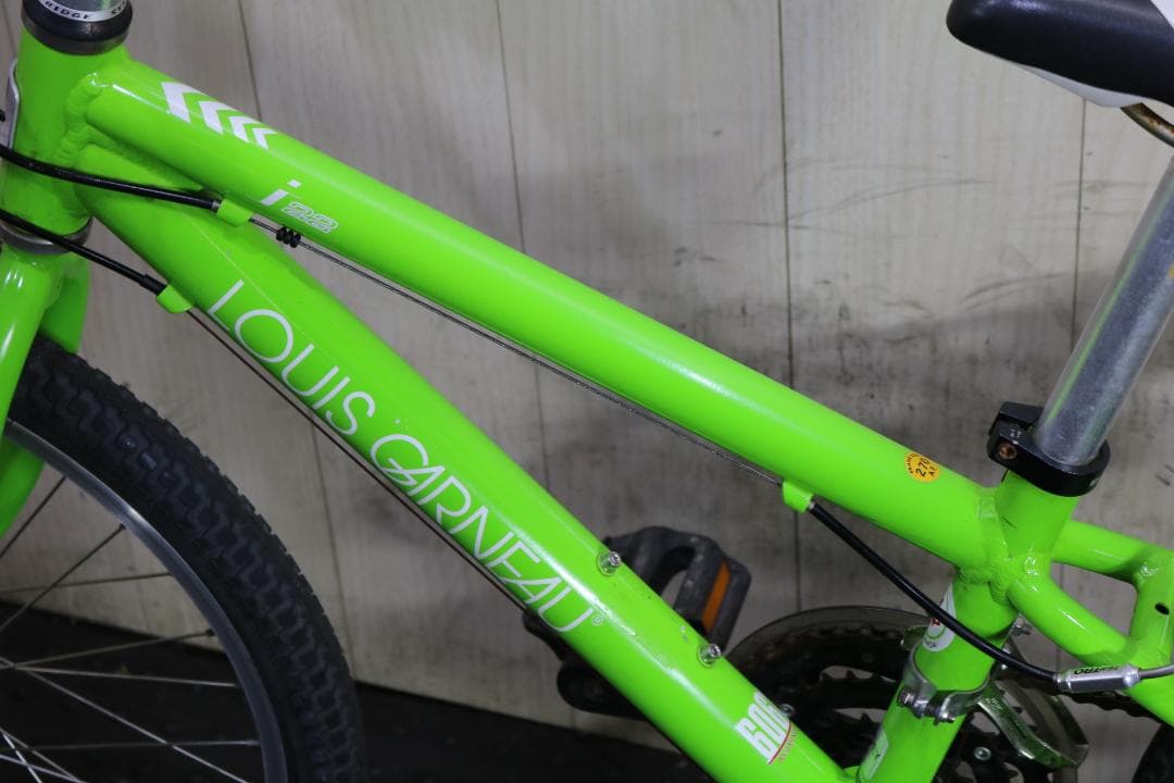 ルイガノ LGS-J22 22型 アルミ シマノ18速 本格子供用MTB 緑