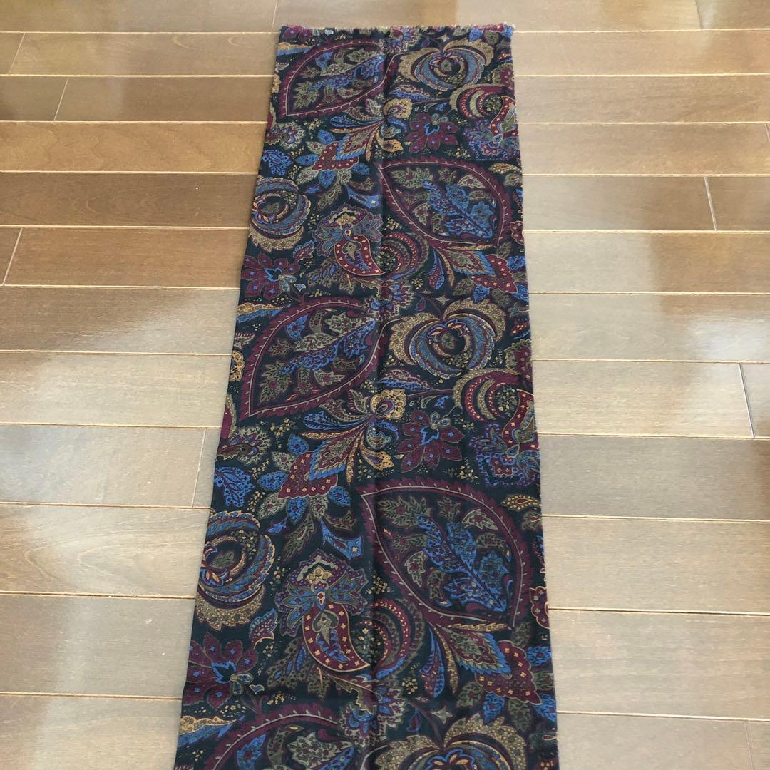 Polo Ralph Lauren ウール　ストール　ペイズリー　ラルフローレン