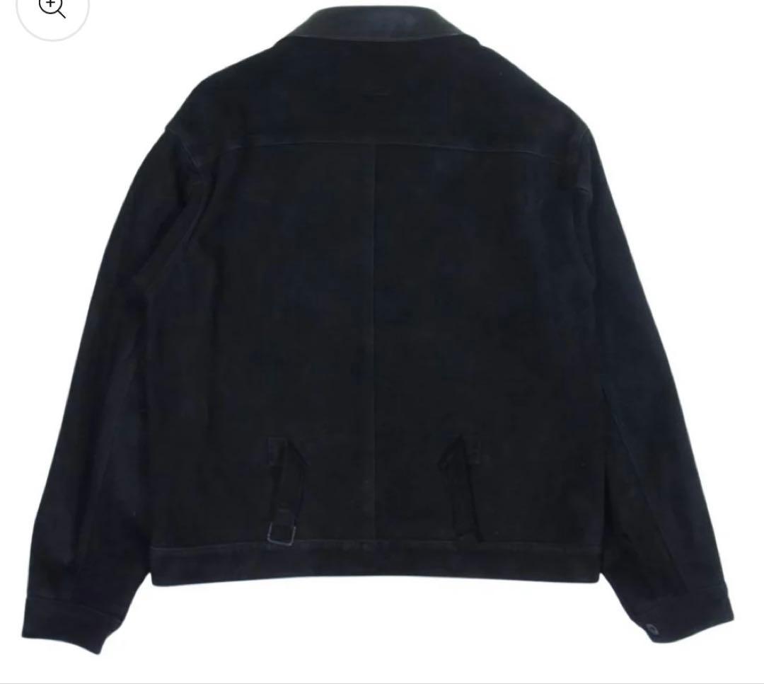 COMOLI シープスエード TYPE 1st ジャケット 2 ブラック