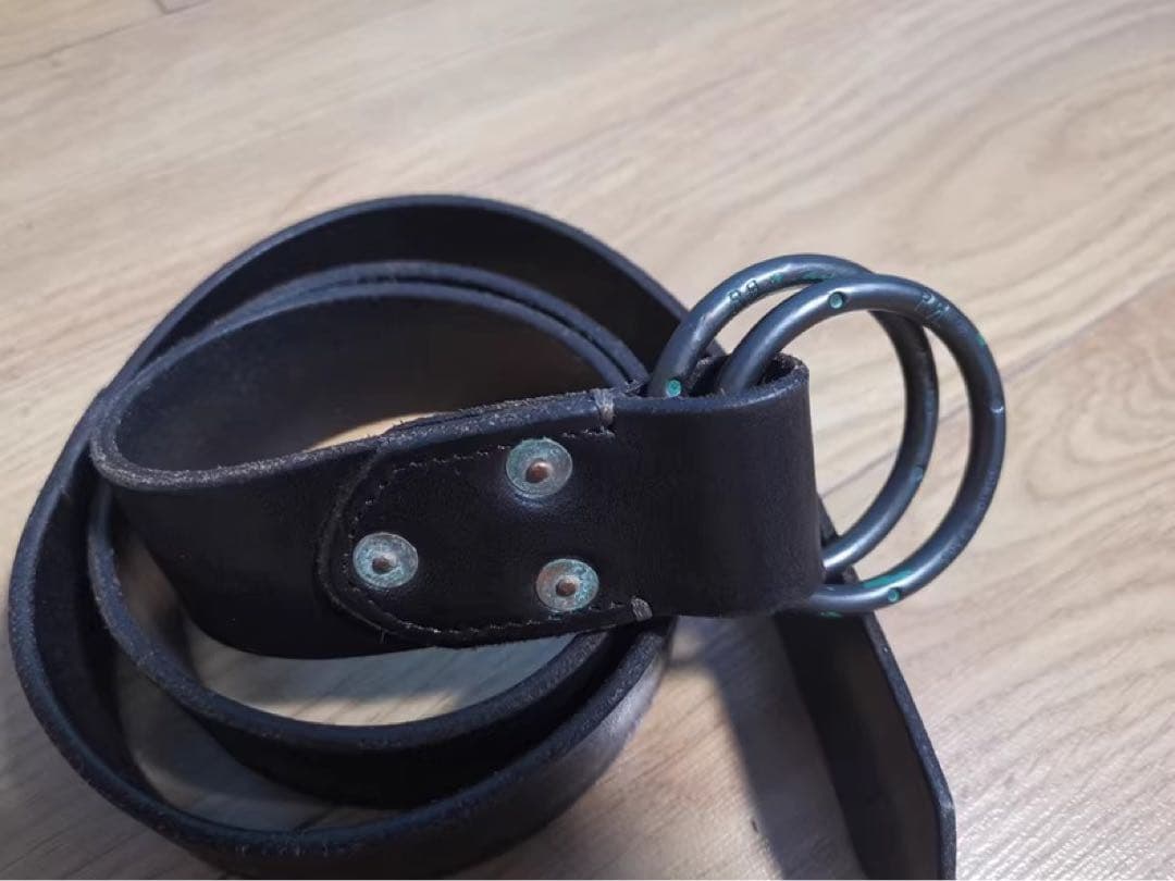 ケ*ン様 DOUBLE RL リングベルト　ブラック