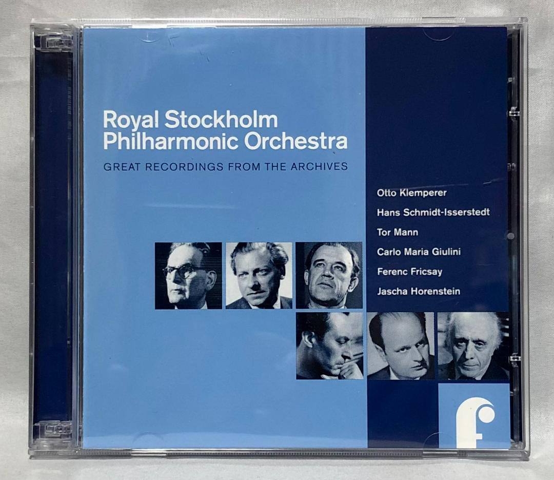 【自主制作盤】8CD-BOX ロイヤル・ストックホルム・フィル創立100周年記念